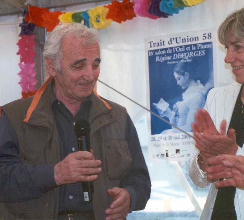C. Aznavour et M. Michel